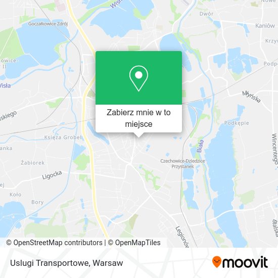 Mapa Uslugi Transportowe