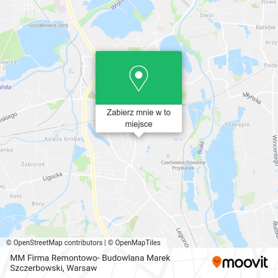 Mapa MM Firma Remontowo- Budowlana Marek Szczerbowski