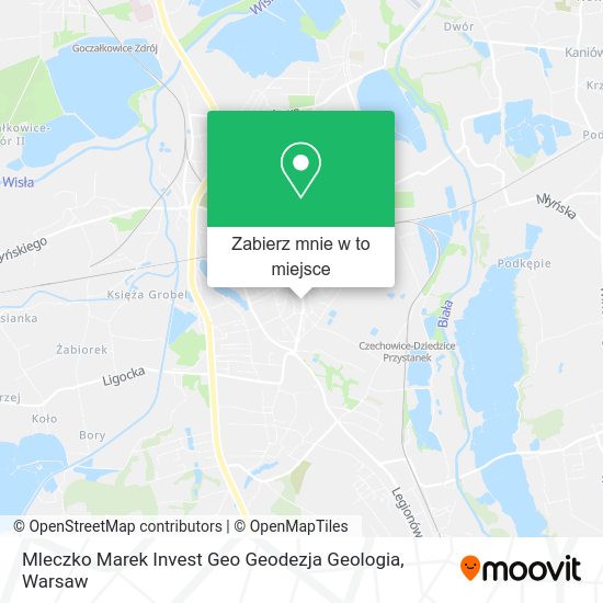 Mapa Mleczko Marek Invest Geo Geodezja Geologia