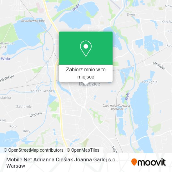 Mapa Mobile Net Adrianna Cieślak Joanna Garlej s.c.