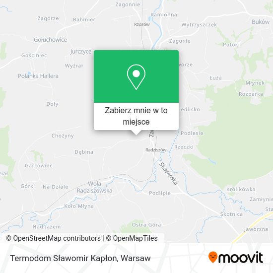 Mapa Termodom Sławomir Kapłon