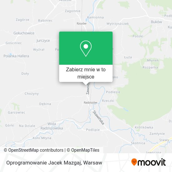 Mapa Oprogramowanie Jacek Mazgaj