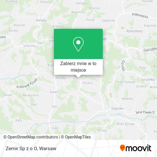 Mapa Zemir Sp z o O