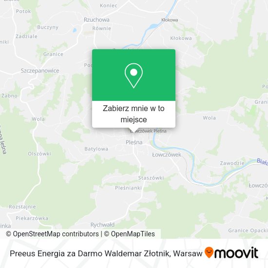 Mapa Preeus Energia za Darmo Waldemar Złotnik