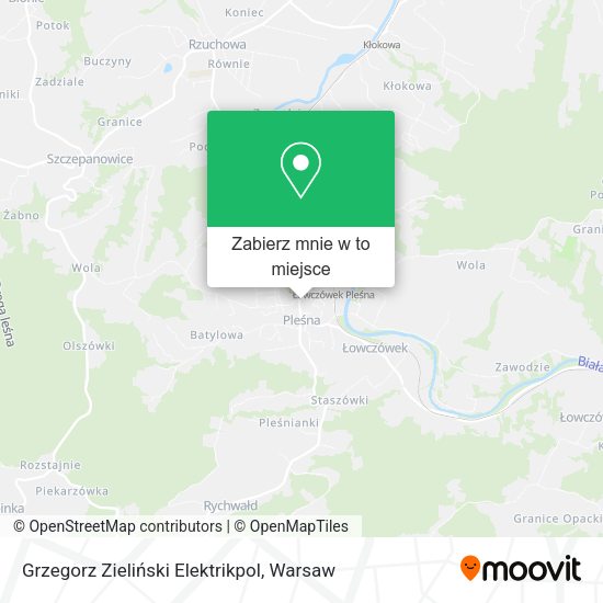 Mapa Grzegorz Zieliński Elektrikpol