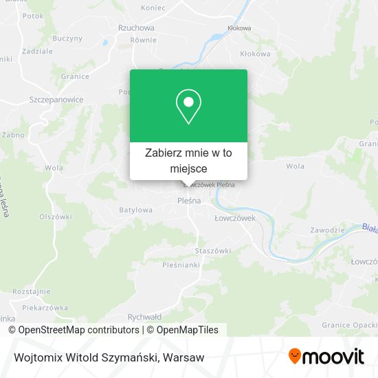 Mapa Wojtomix Witold Szymański