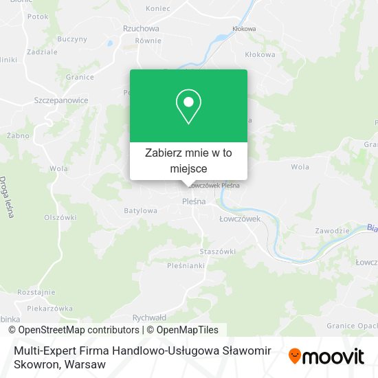 Mapa Multi-Expert Firma Handlowo-Usługowa Sławomir Skowron