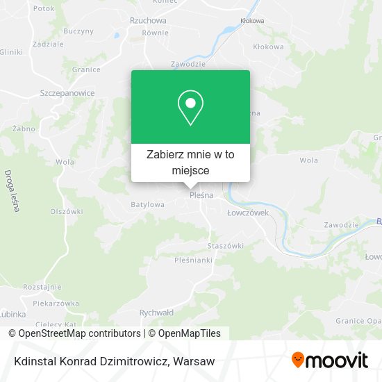 Mapa Kdinstal Konrad Dzimitrowicz