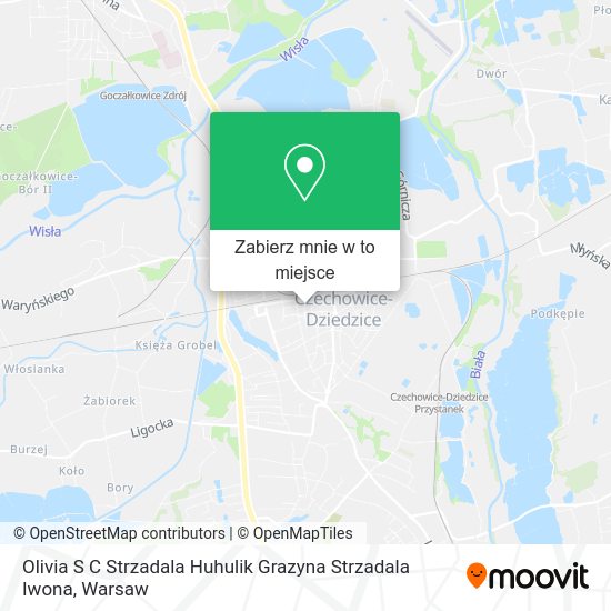 Mapa Olivia S C Strzadala Huhulik Grazyna Strzadala Iwona