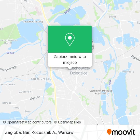 Mapa Zagłoba. Bar. Kożusznik A.