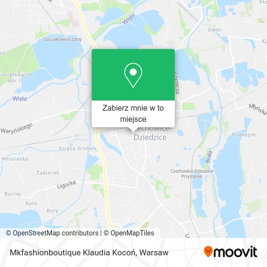 Mapa Mkfashionboutique Klaudia Kocoń