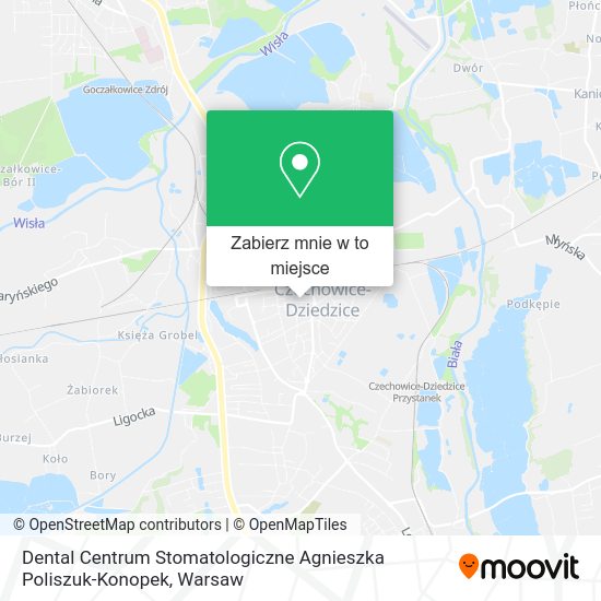 Mapa Dental Centrum Stomatologiczne Agnieszka Poliszuk-Konopek