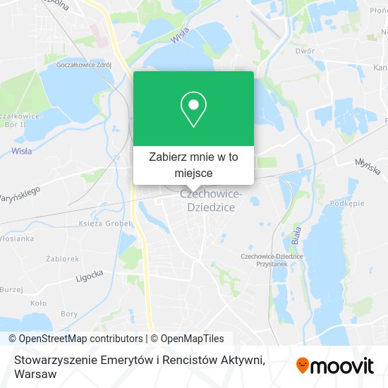 Mapa Stowarzyszenie Emerytów i Rencistów Aktywni