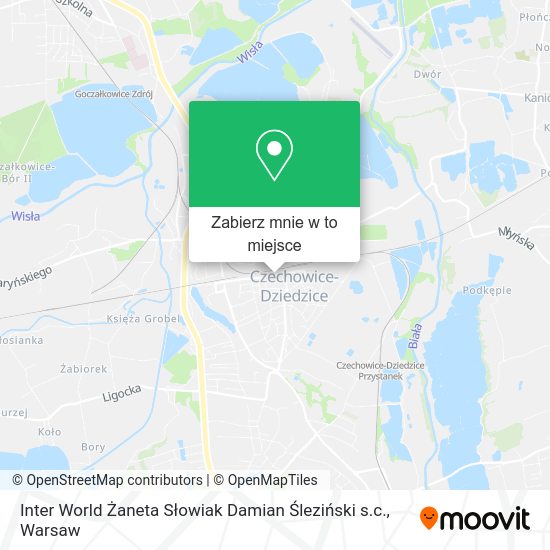 Mapa Inter World Żaneta Słowiak Damian Śleziński s.c.