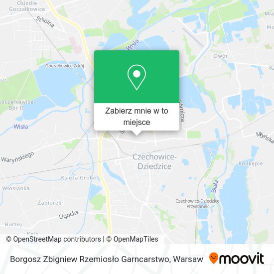 Mapa Borgosz Zbigniew Rzemiosło Garncarstwo