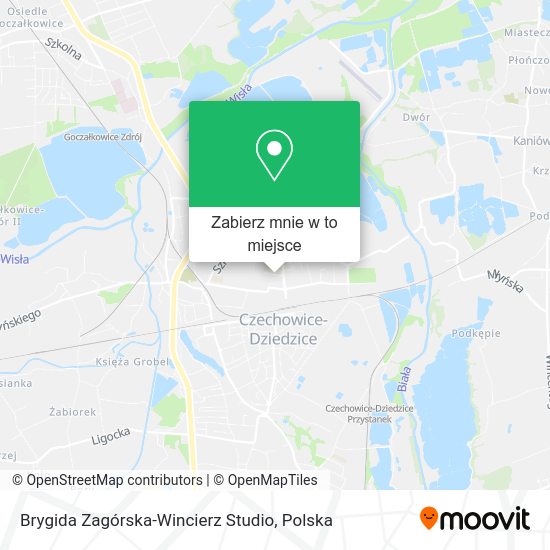 Mapa Brygida Zagórska-Wincierz Studio