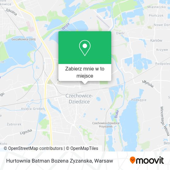 Mapa Hurtownia Batman Bozena Zyzanska