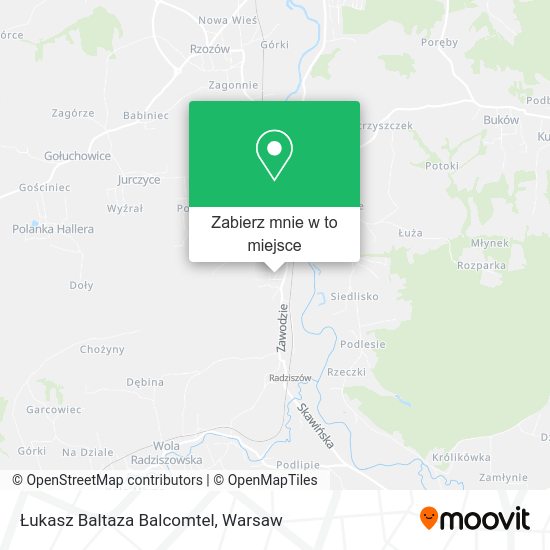 Mapa Łukasz Baltaza Balcomtel