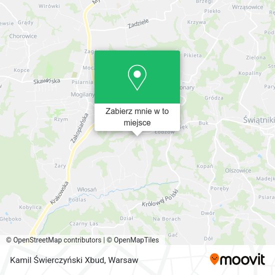 Mapa Kamil Świerczyński Xbud