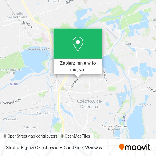 Mapa Studio Figura Czechowice-Dziedzice