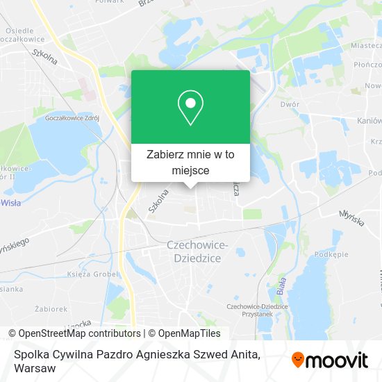 Mapa Spolka Cywilna Pazdro Agnieszka Szwed Anita