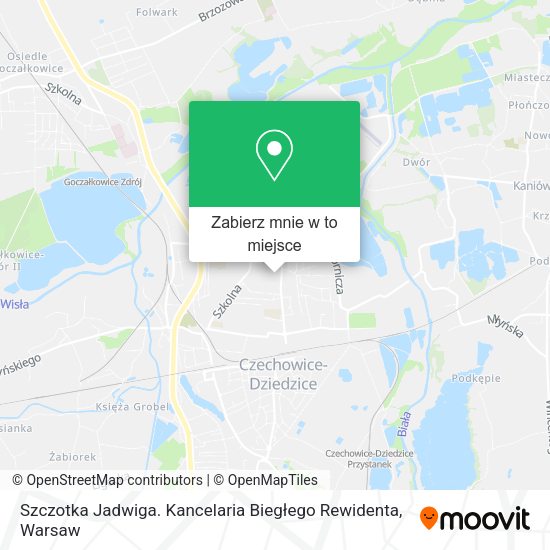 Mapa Szczotka Jadwiga. Kancelaria Biegłego Rewidenta