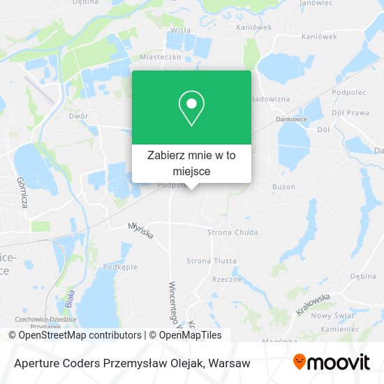 Mapa Aperture Coders Przemysław Olejak
