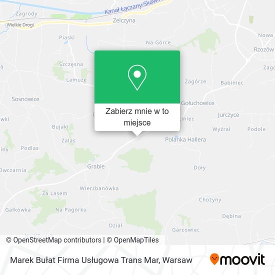 Mapa Marek Bułat Firma Usługowa Trans Mar