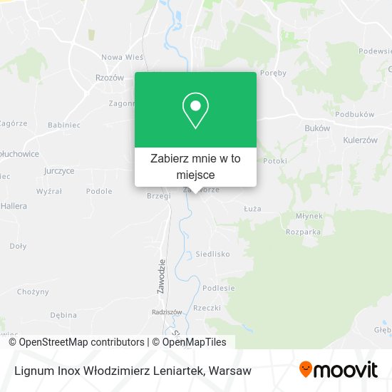 Mapa Lignum Inox Włodzimierz Leniartek