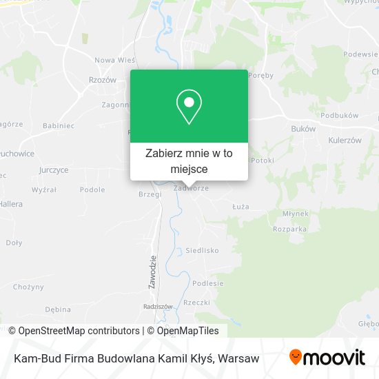 Mapa Kam-Bud Firma Budowlana Kamil Kłyś