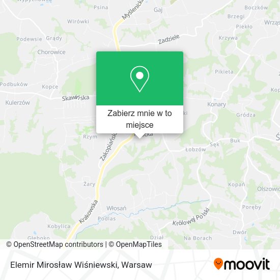 Mapa Elemir Mirosław Wiśniewski