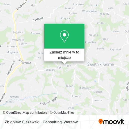 Mapa Zbigniew Olszewski - Consulting