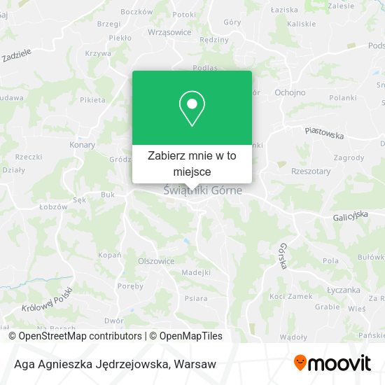 Mapa Aga Agnieszka Jędrzejowska