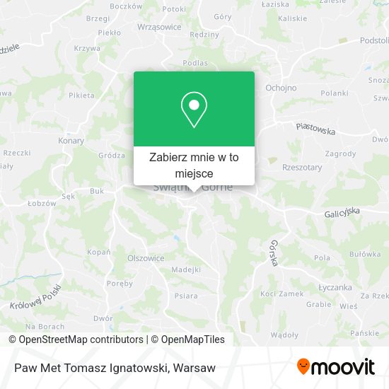 Mapa Paw Met Tomasz Ignatowski