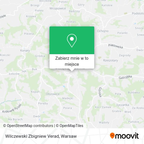 Mapa Wilczewski Zbigniew Verad