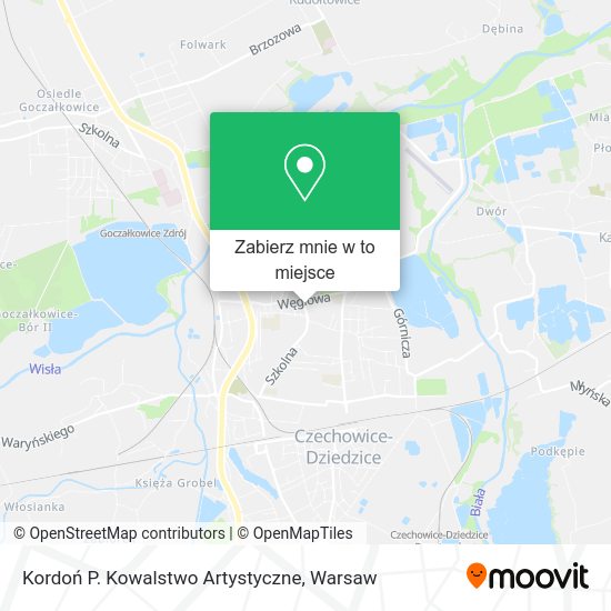 Mapa Kordoń P. Kowalstwo Artystyczne