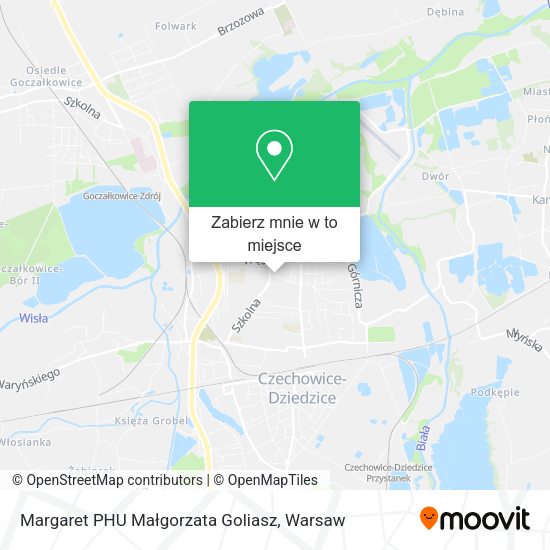 Mapa Margaret PHU Małgorzata Goliasz