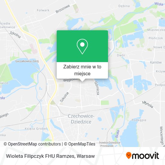 Mapa Wioleta Filipczyk FHU Ramzes