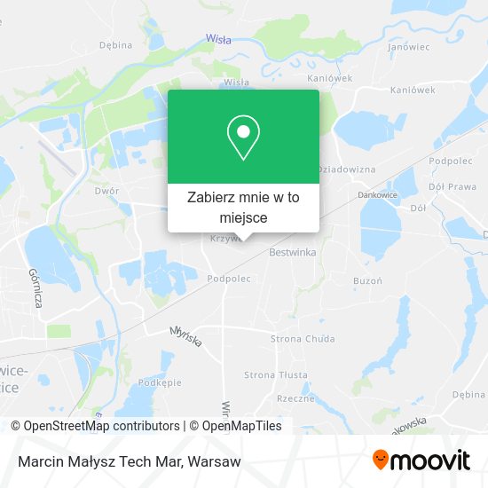 Mapa Marcin Małysz Tech Mar