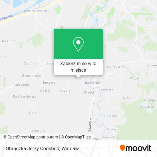 Mapa Obrączka Jerzy Consbud