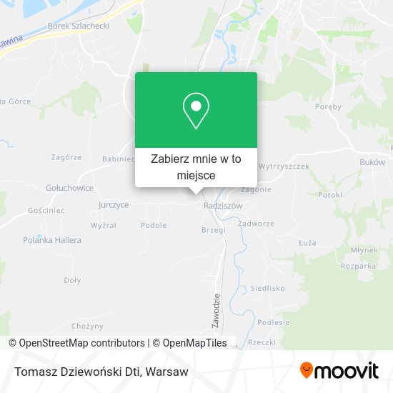 Mapa Tomasz Dziewoński Dti