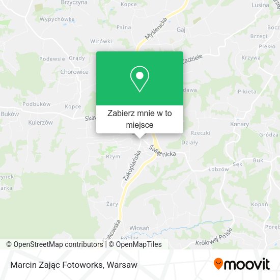 Mapa Marcin Zając Fotoworks