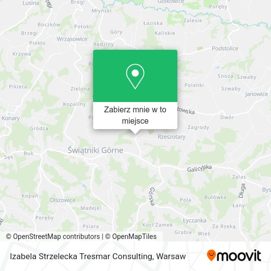 Mapa Izabela Strzelecka Tresmar Consulting