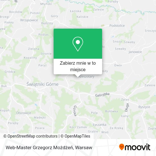 Mapa Web-Master Grzegorz Możdżeń