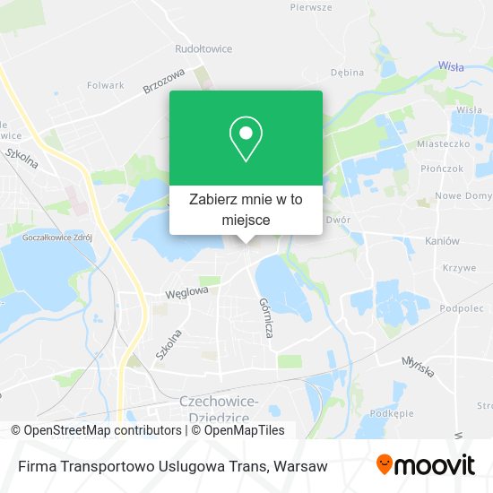 Mapa Firma Transportowo Uslugowa Trans