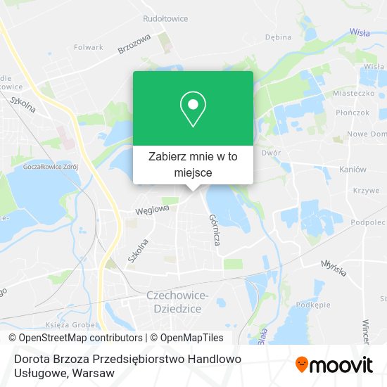 Mapa Dorota Brzoza Przedsiębiorstwo Handlowo Usługowe