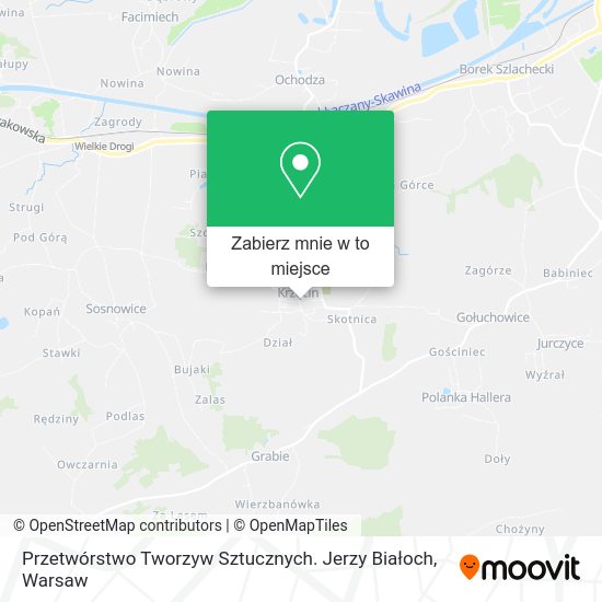 Mapa Przetwórstwo Tworzyw Sztucznych. Jerzy Białoch