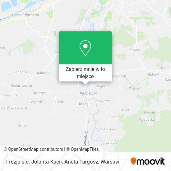 Mapa Frezja s.c. Jolanta Kucik Aneta Targosz