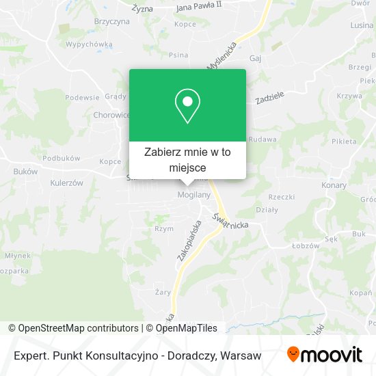 Mapa Expert. Punkt Konsultacyjno - Doradczy