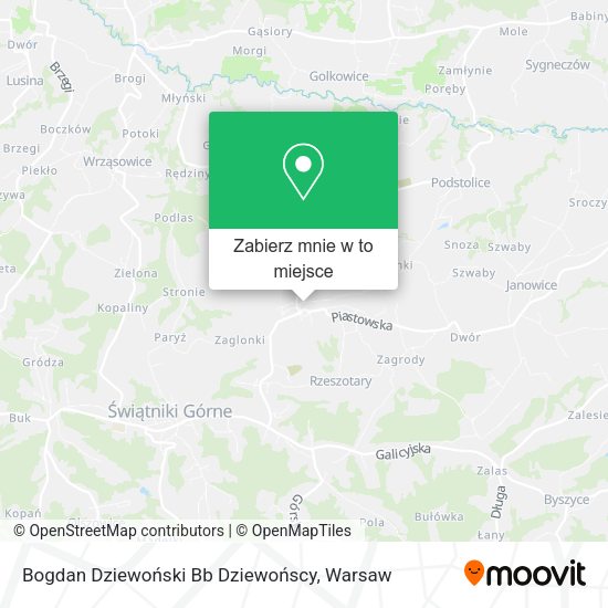 Mapa Bogdan Dziewoński Bb Dziewońscy